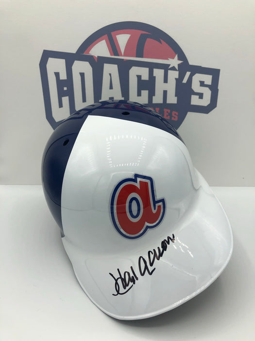 Hank Aaron Autographed Atlanta Braves Batting Helmet (MLB/Fanatics)