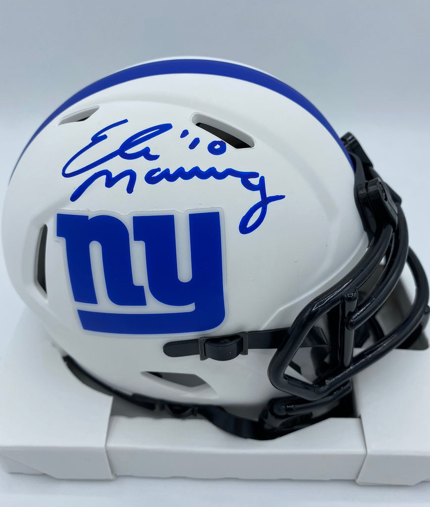 Eli Manning New York Giants Autographed Riddell Eclipse Alternate Speed  Authentic Helmet