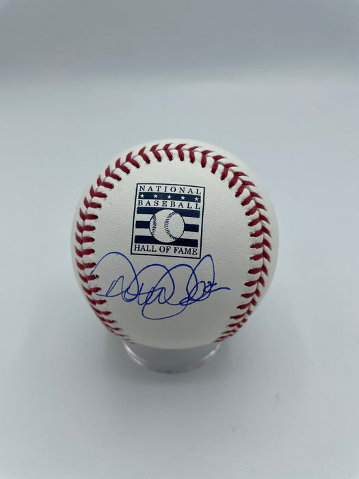 Derek Jeter Autographed Hall of Fame Logo Baseball (MLB)