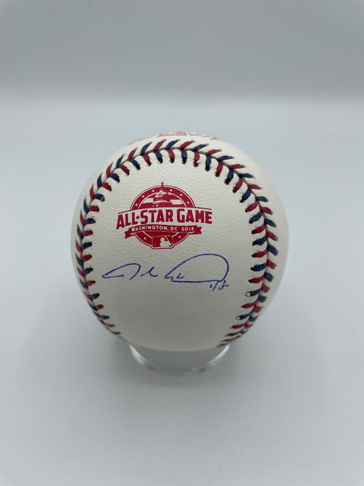 Jacob deGrom Autographed 2018 All Star Logo Baseball (Fanatics/MLB)
