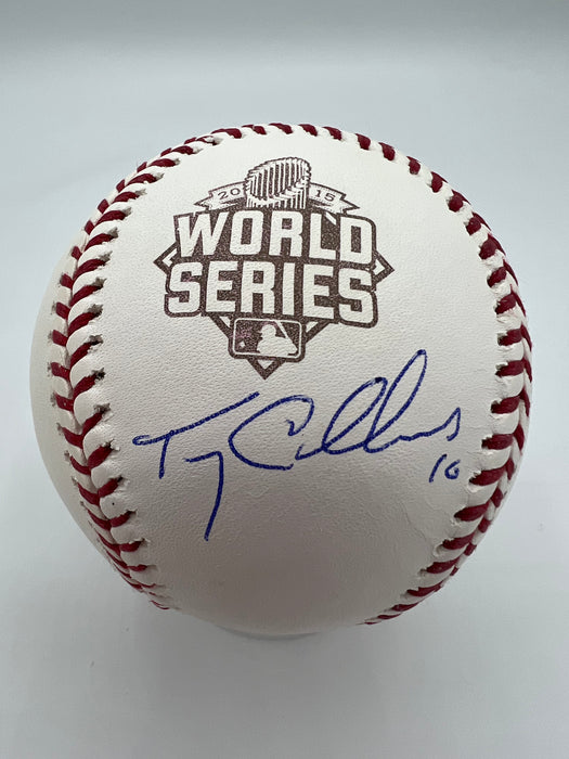 Terry Collins Autographed 2015 World Series Baseball (JSA)