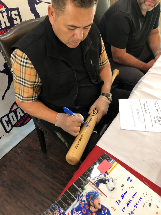 Edgardo Alfonzo Autographed Rawlings Pro Model Bat with Fonzie Inscription (JSA)