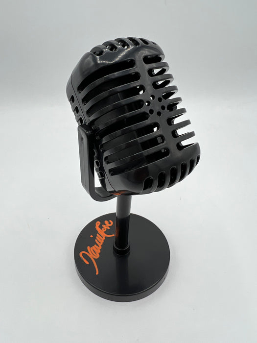 Howie Rose Autographed 6" Black Mini Broadcaster Microphone (JSA)