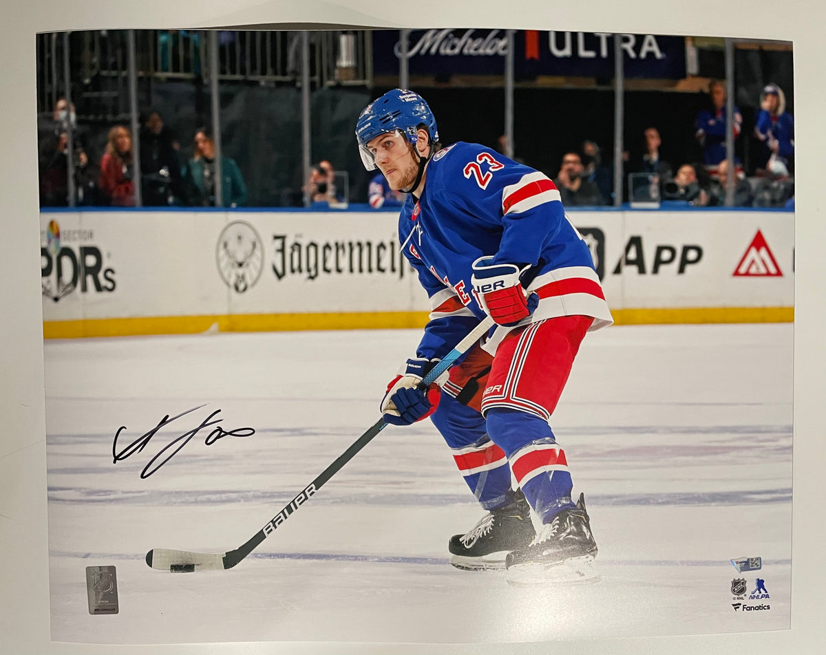 Adam Fox White New York Rangers Autographed 2022 NHL All-Star Game