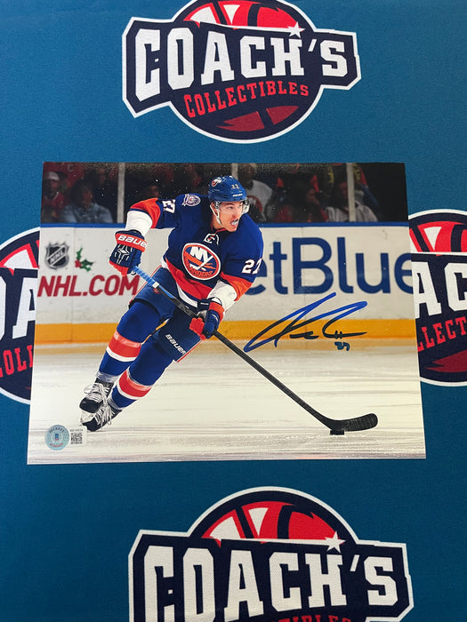 Anders Lee Autographed 8x10 Photo (Beckett)