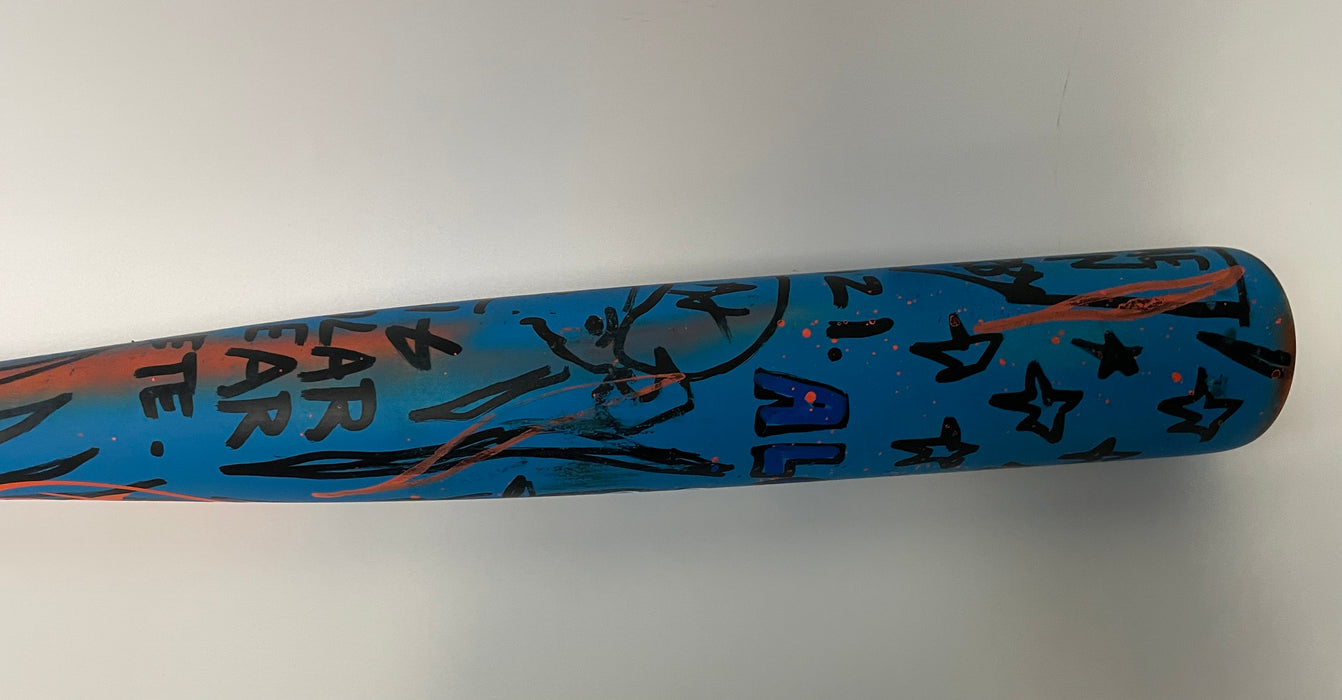 Pete Alonso Autographed Dove Tail 2021 Home Run Derby Game Model Bat with Multi Inscriptions (Fanatics/MLB)