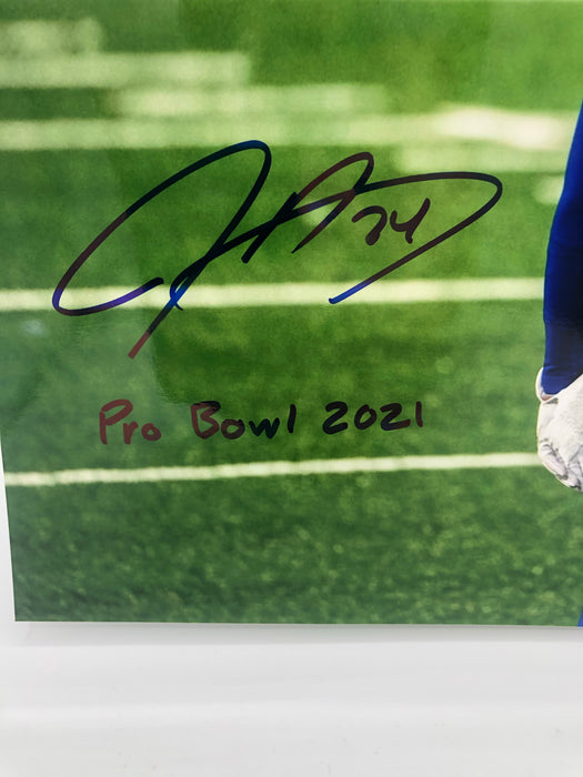James Bradberry Autographed 11x14 Photo w/ Inscription Pro Bowl 2021 (JSA)