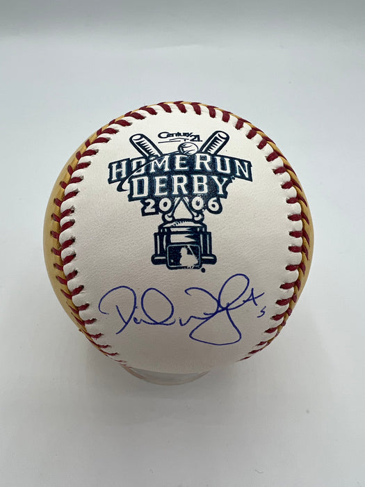 David Wright Autographed 2006 HR Derby Logo Baseball (JSA)