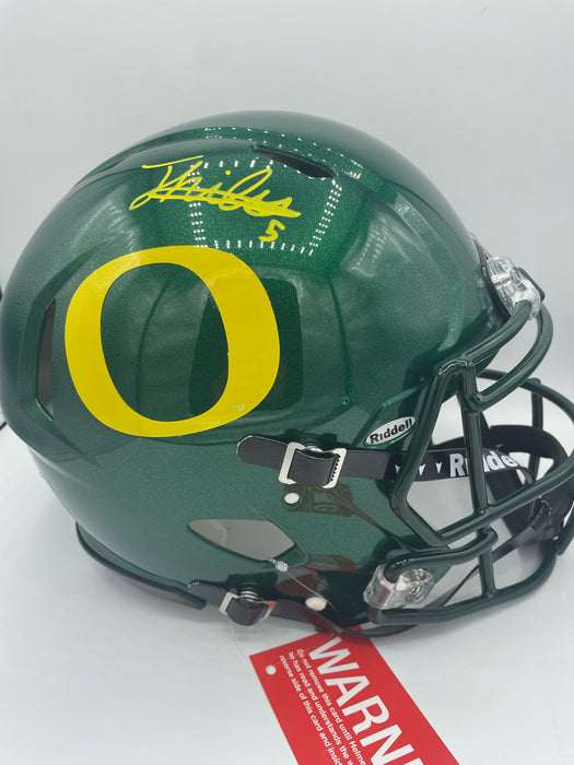 Kayvon Thibodeaux Autographed Oregon Full Size Speed Authentic Helmet (Beckett)