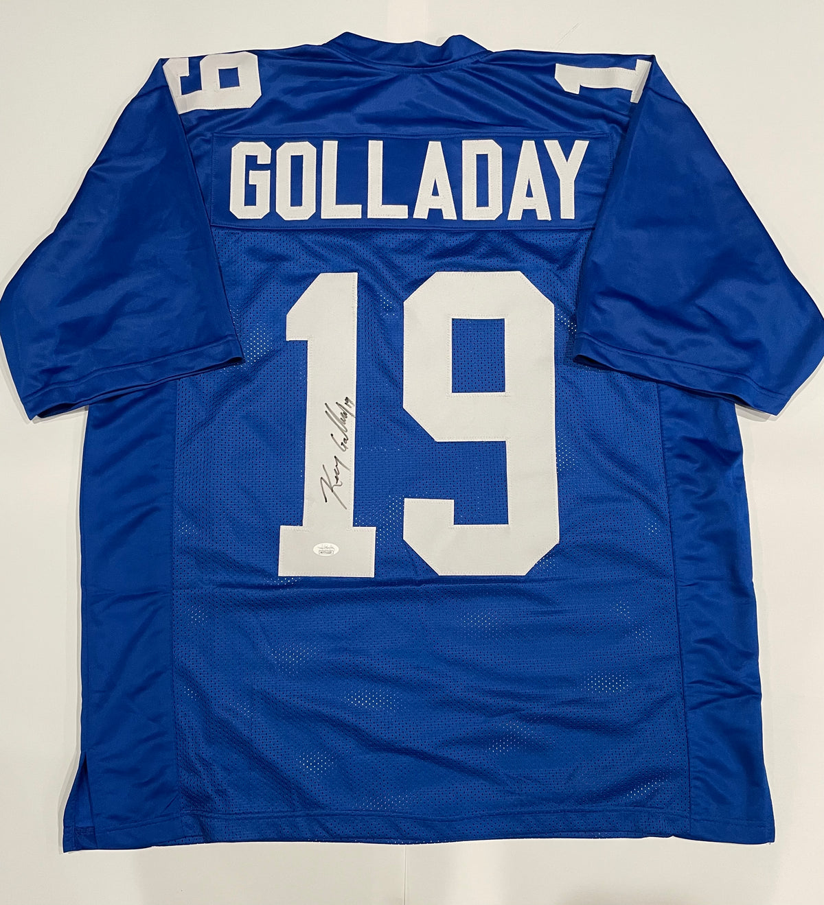 Kenny Golladay Autographed Custom NY Giants Home Blue Jersey (JSA)