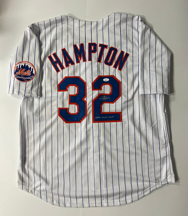 Mike Hampton Autographed CUSTOM NY Mets Pinstripe Jersey (JSA)