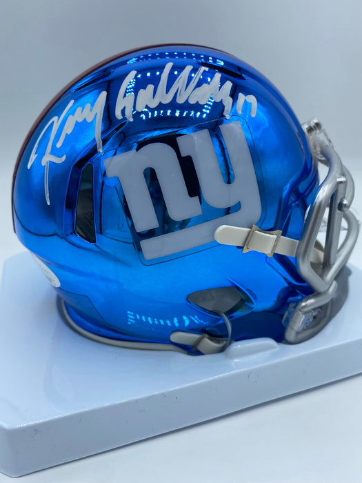 Kenny Golladay Autographed NY Giants Chrome Mini Helmet (JSA)