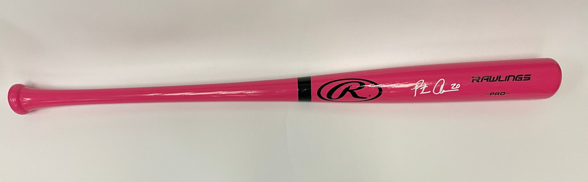 Pete Alonso Autographed PINK Rawlings Pro Model Bat (Fanatics/MLB)