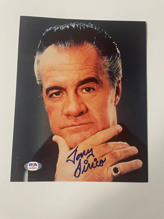 Tony Sirico "Paulie Walnuts" Autographed Sopranos 8x10 Photo (PSA)