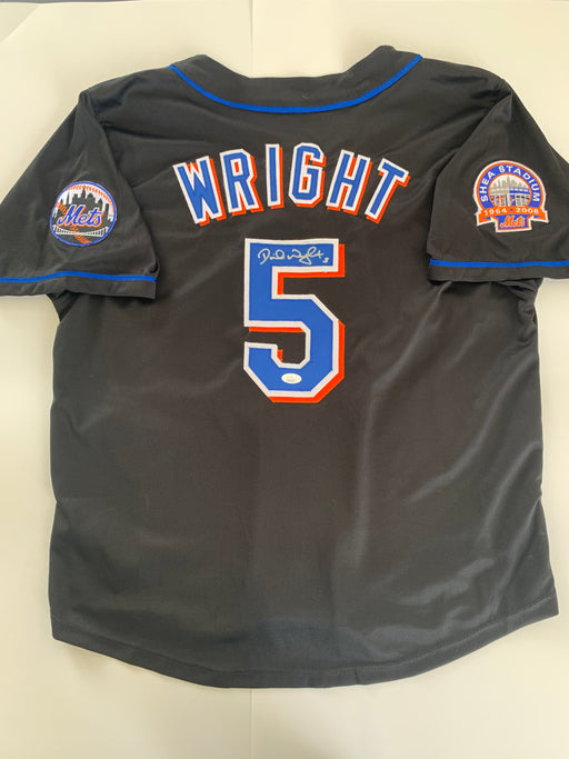 David Wright Signed 50th Anniversary Mets Jersey (JSA)