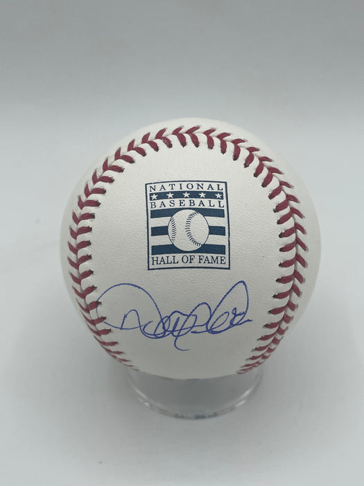 Derek Jeter Autographed Hall of Fame Logo Baseball (MLB) — Coach's