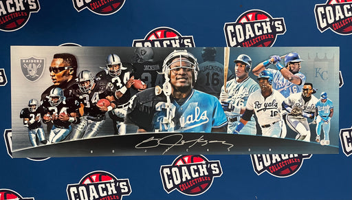 Bo Jackson Autographed CUSTOM Raiders Royals Split Jersey (Beckett) —  Coach's Collectibles