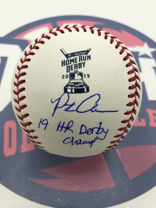 Pete Alonso Autographed 2019 HR Derby Baseball with 2019 HR Derby Champ Inscription (Fanatics/MLB)