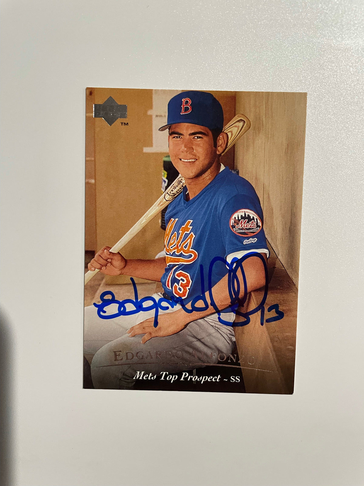 Edgardo Alfonzo 1996 Upper Deck #142 New York Mets Baseball Card