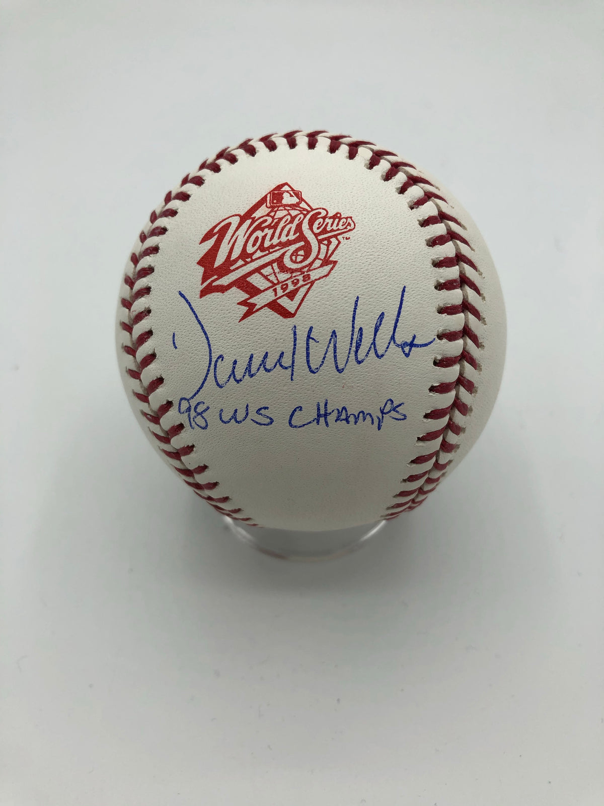 1998 World Series Champion New York Yankees Team Signed Bat Jeter