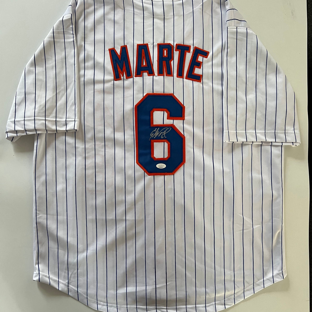 Starling Marte Signed New York Mets Jersey (JSA) 2xGold Glove Award / 2xAll  Star
