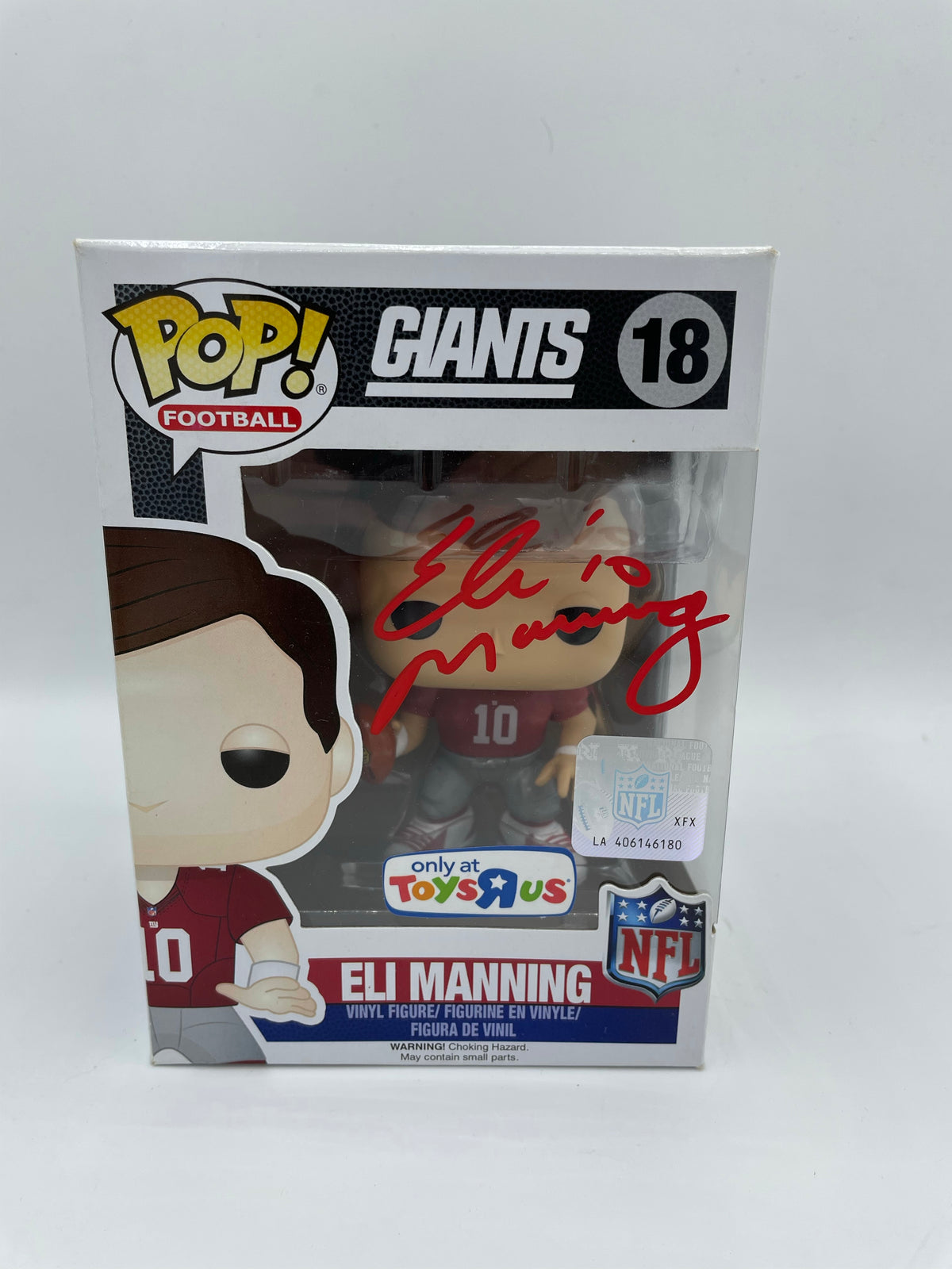 Pete Alonso Autographed Road Grey Jersey Funko Pop (MLB & Fanatics)