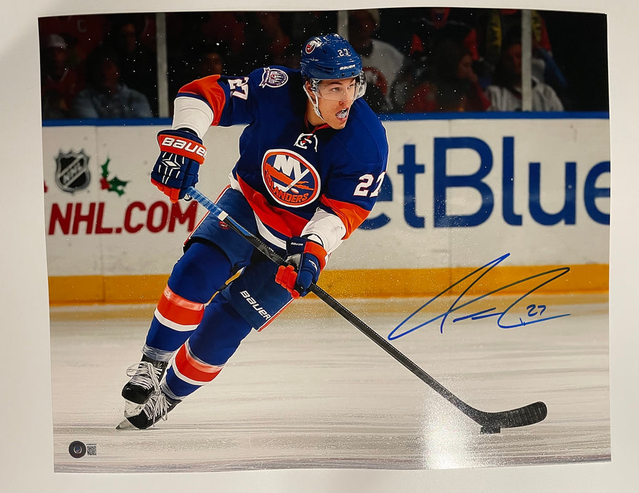 Anders Lee Autographed 16x20 Photo (Beckett)