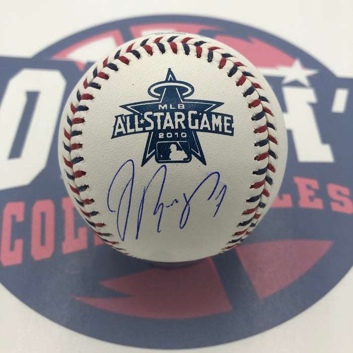 Jose Reyes Autographed 2010 All Star Baseball (JSA)