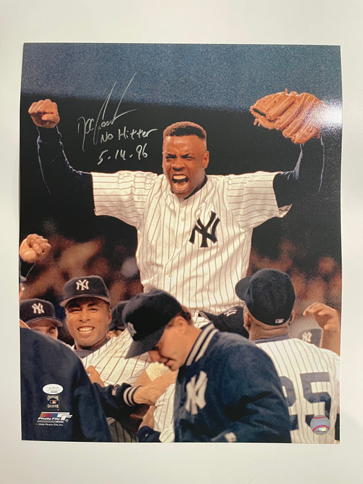 Dwight "Doc" Gooden Autographed 16x20 Photo with No Hitter 5-14-96 Inscription (JSA)