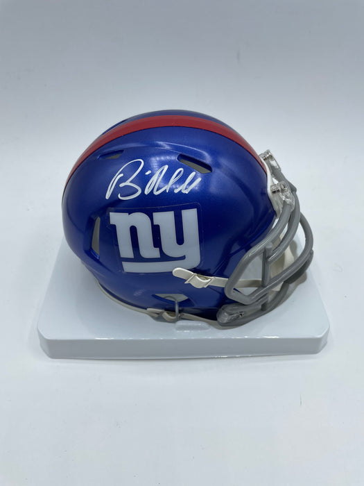 Brian Daboll Autographed NY Giants Speed Mini Helmet (Beckett)