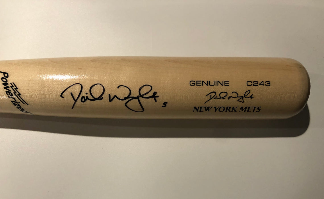 David Wright Autographed Louisville Slugger Game Model Bat (Fanatics/MLB)