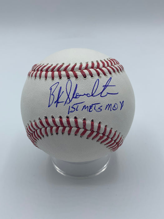 Buck Showalter Autographed OMLB w/ 1st Mets MOY Inscription (Beckett)